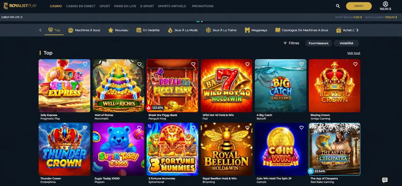 Royalistplay kasyno online